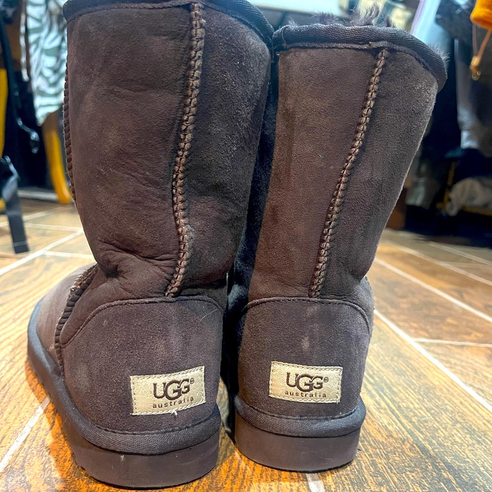 Chocolate Brown UGG Boots - Size 8